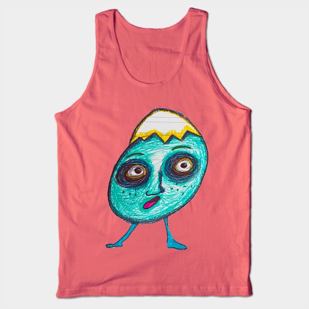 Little High Egg Tank Top by SilentSpace